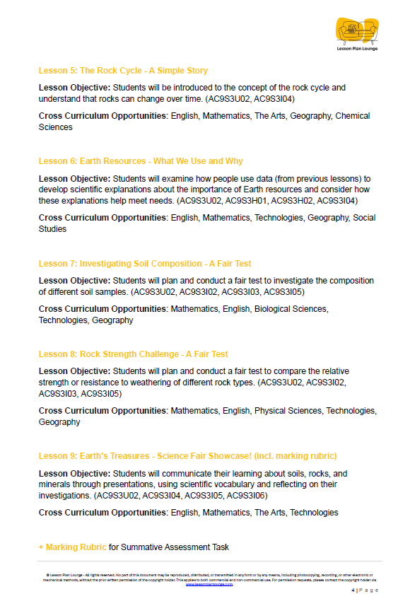 Year 3 Science Bundle: Heat, Life, Rocks & Reactions + Student Workbooks included (Units 1-4) - Year 3