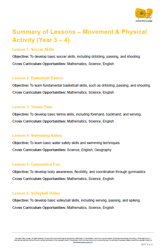 Year 3 HPE Bundle: Navigating Life & Mastering Movement + Student Workbook included - Year 3