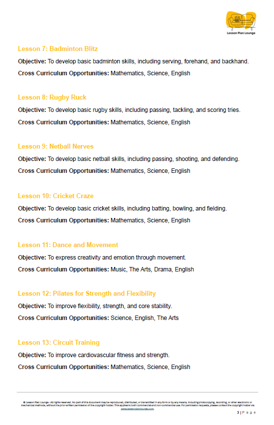 Year 3 HPE Bundle: Navigating Life & Mastering Movement + Student Workbook included - Year 3