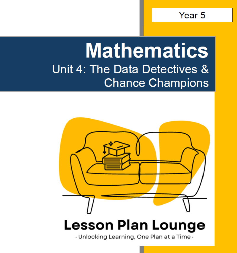 Year 5 Mathematics Bundle: Architects, Designers & Data Detectives (Units 1-4) - Year 5