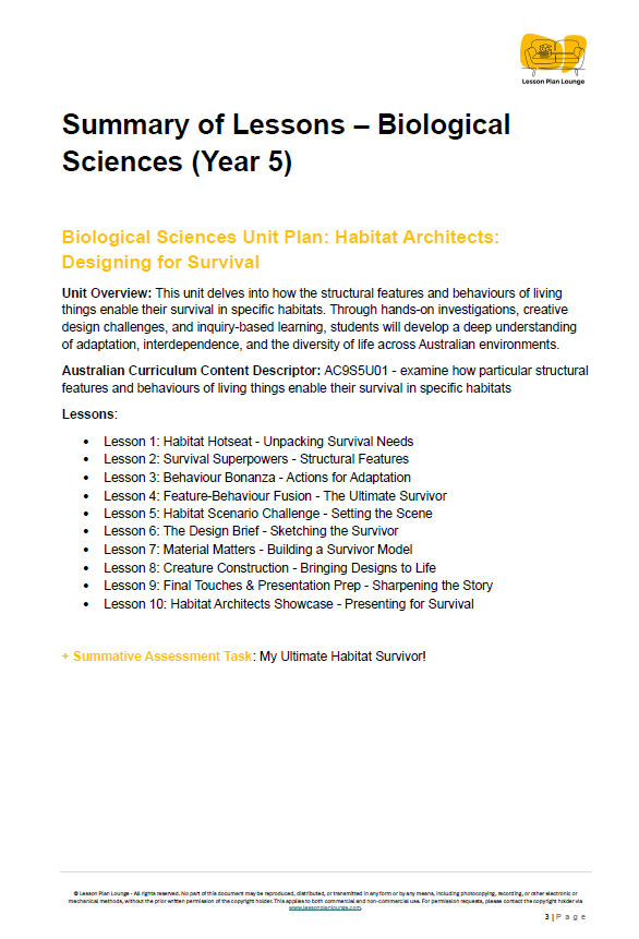 Year 5 Science Bundle: Architects, Particles, Sculptors & Illuminators + Student Workbooks - Year 5