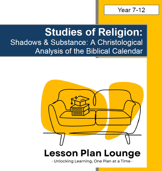 Shadows & Substance: A Christological Analysis of the Biblical Calendar - Year 7 - 12