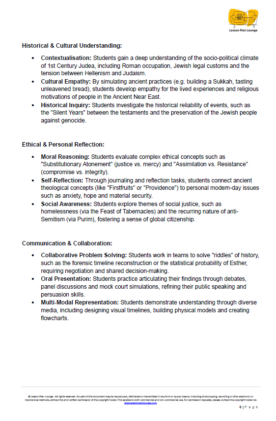Shadows & Substance: A Christological Analysis of the Biblical Calendar - Year 7 - 12