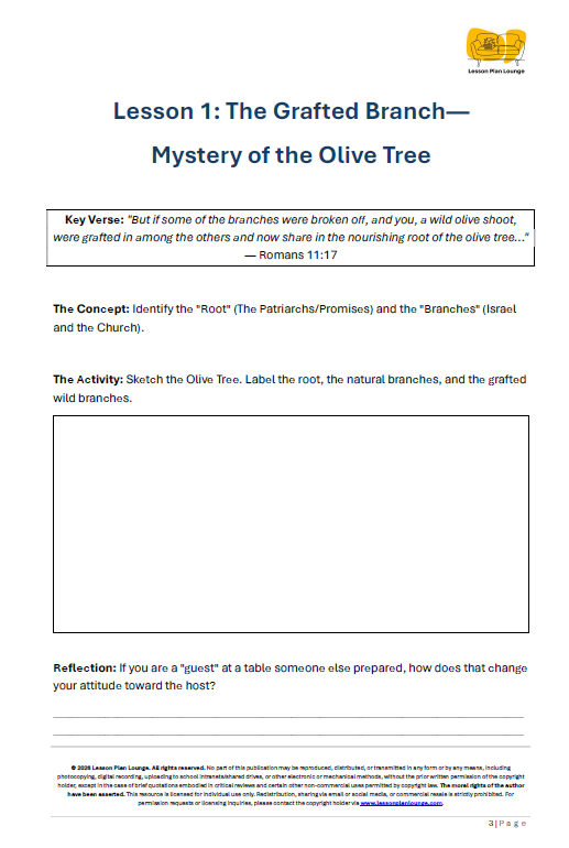 The Commonwealth of Promise: The Mystery and Majesty of the Olive Tree - Studies of Religion - Year 7-12