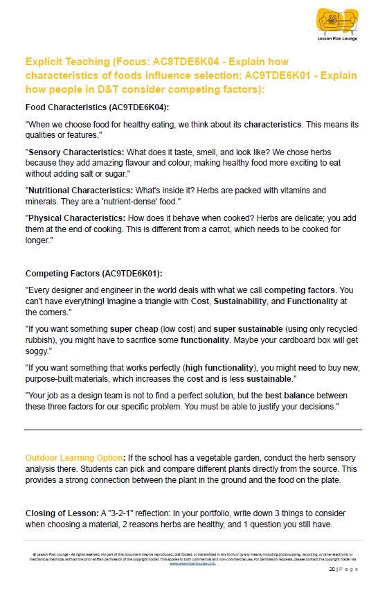 Design Technologies- The Future Farm Challenge: Lesson Plans (10 Lessons) + 1 Summative Assessment Task + FREE Student Design Portfolio Workbook (Year 5)