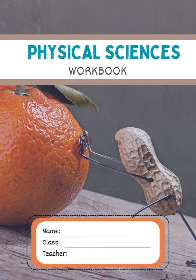 Science - Physical Sciences: 10 Lesson Plans + 1 Summative Assessment and FREE Student WORKBOOK (Year 4)