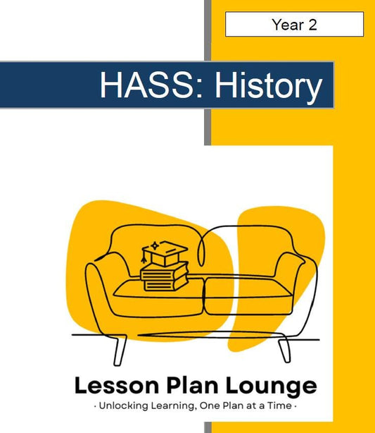 HASS- Geography: Lesson Plans (12 lessons) + 1 Summative Assessment + FREE Student Workbook (Year 2)